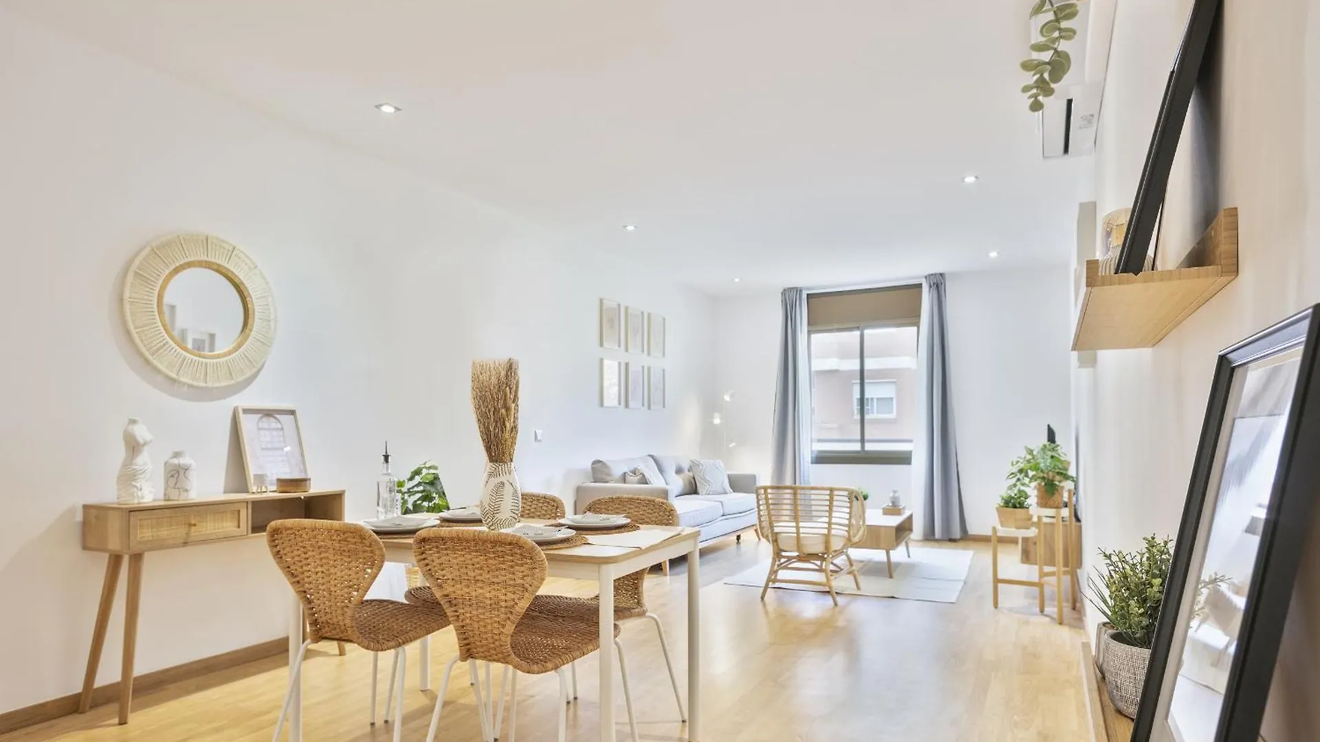 Apartment Ferienwohnung Ola Living Consell De Cent Barcelona Spanien